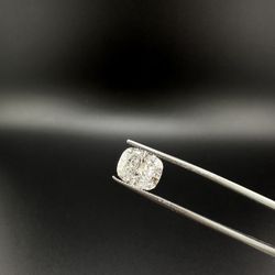 3.01ct D VVS2 Cushion Diamond Certified 