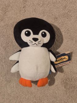 Avatar The Last Airbender Otter Penguin Plush 8" Nickelodeon ATLA