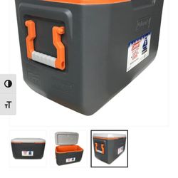 Coleman Cyrene 70 Quart Insulated Heavy Duty Cooler Keeps Ice For 5 Days Used Only Once And Tag Is Attached 