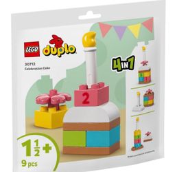 Lego Duplo celebration cake