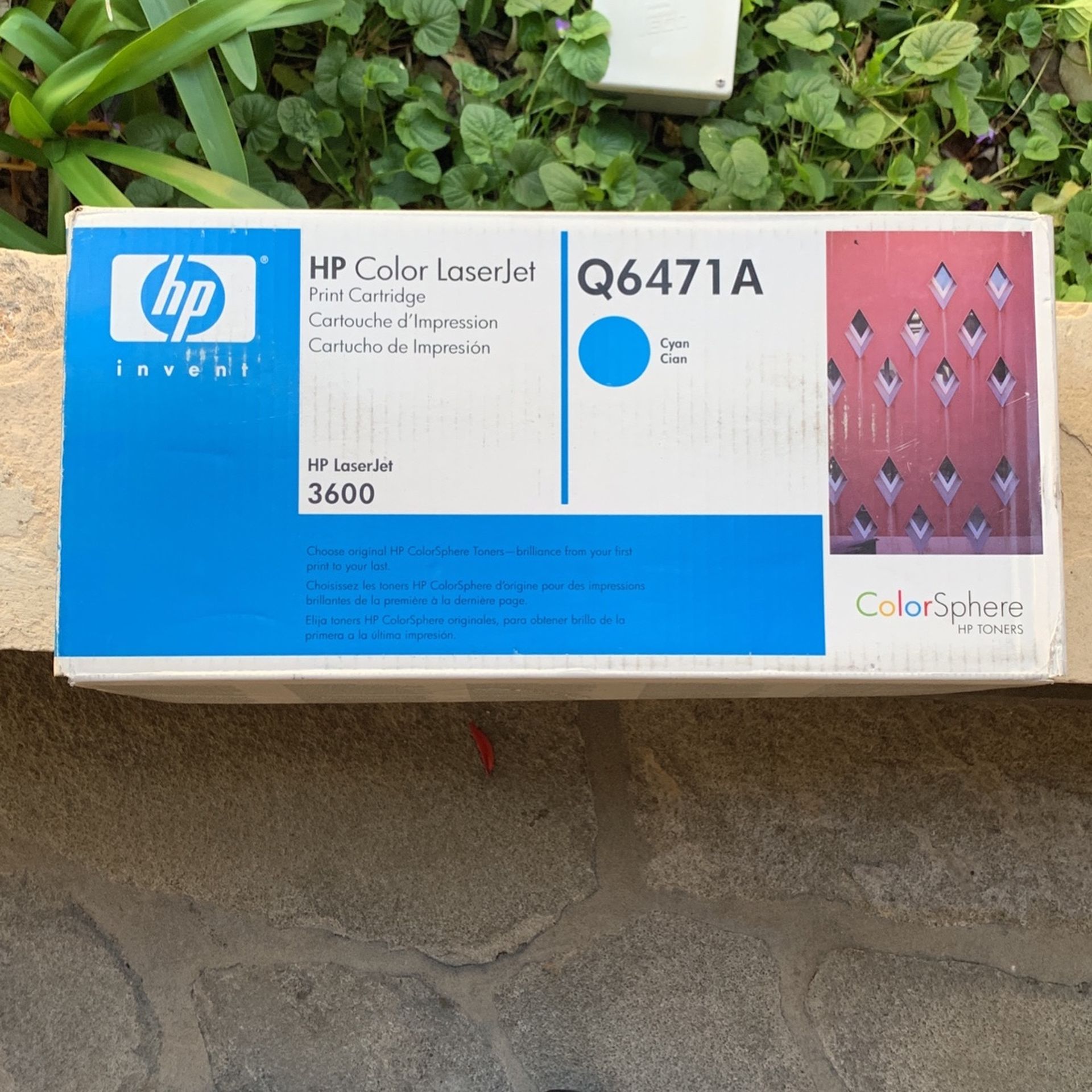 HP Color laserJet 3600 Print Cartridge - Cyan Cian Q6471A