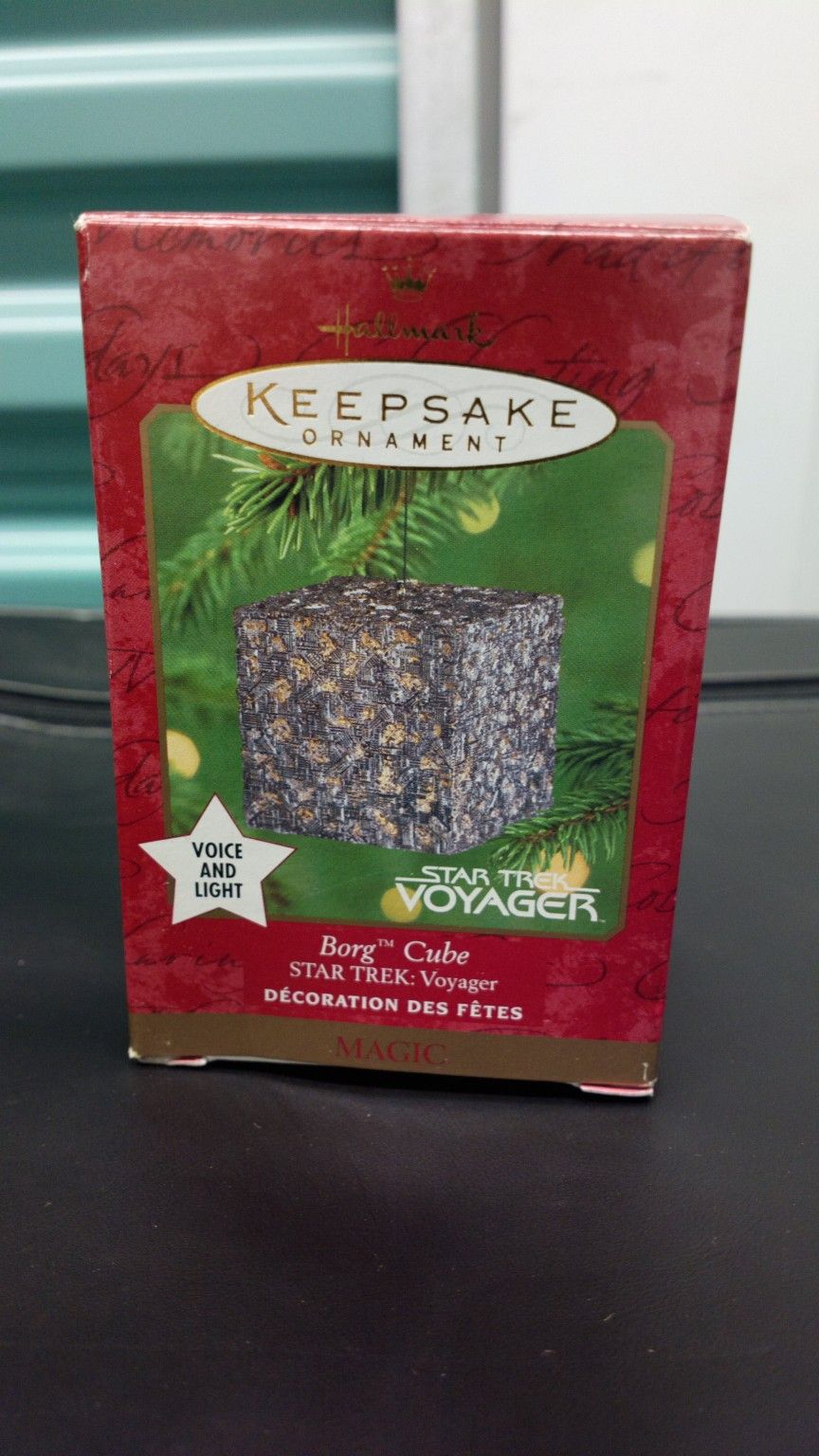 Christmas Hallmark Star Trek BORG w Voice Ornament