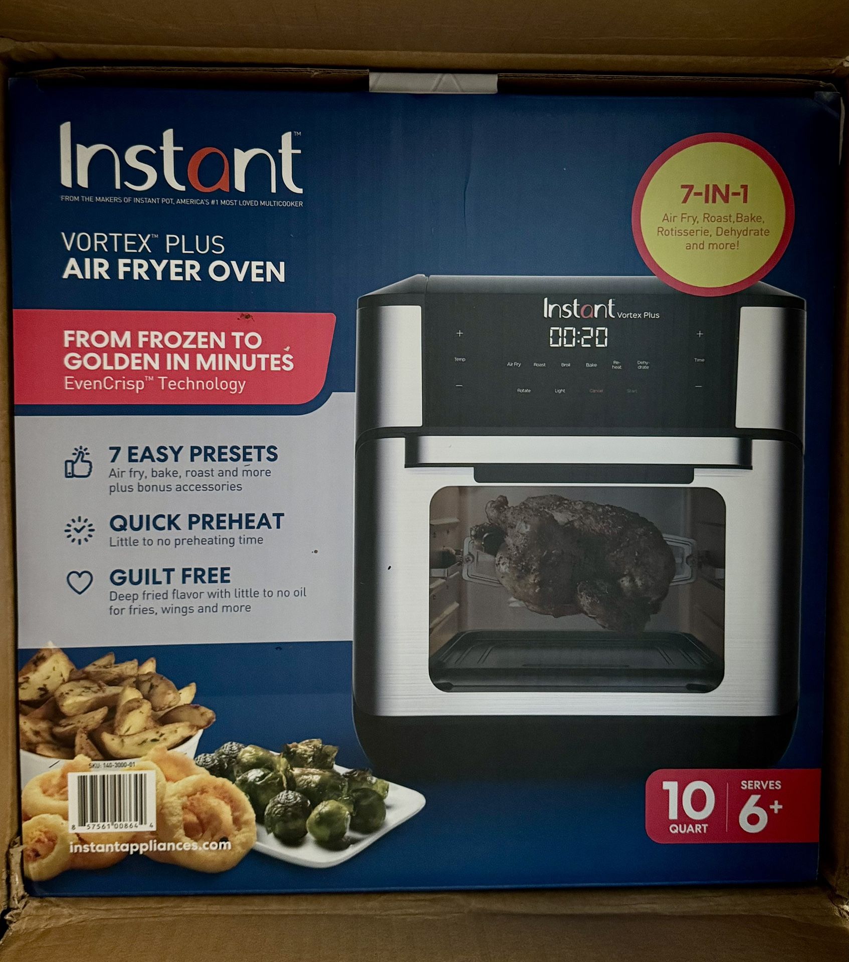 Instant Pot Vortex Plus Air Fryer Oven
