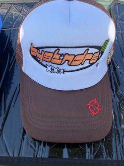 Bystndrs Brown Trucker Hat SnapBack