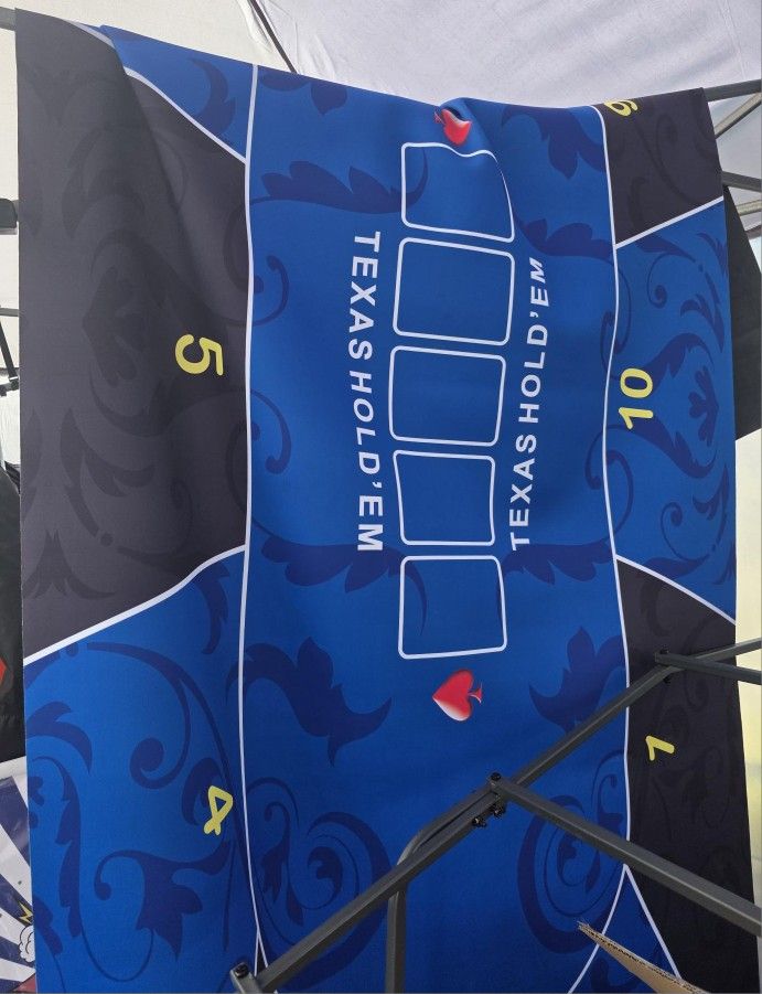 Poker Table Top Mat