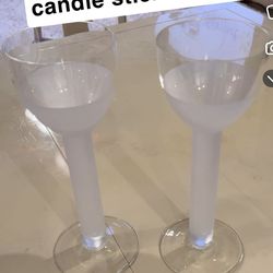 Glass Candle Holder
