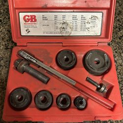 Gardner Bender Mechanical Hand Ratchet K.O. Set 1/2 in. to 2 in. KOW- 520