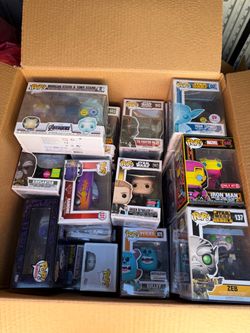 Funko Pop Lot and Action Figues