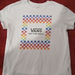 Vans Rainbow Off The Wall Shirt