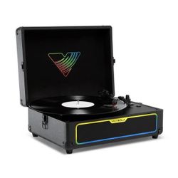 Victrola Journey Glow Illuminated Suitcase Record Player with Built-In Speakers $49.99