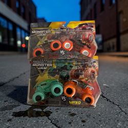 Monster Jam Die-Cast Truck 2-Pack Sets