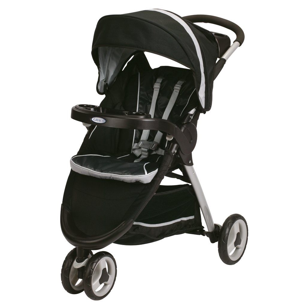 Graco FastAction Fold Sport Stroller Click Connect Stroller, Gotham 