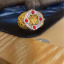 Ring And Lion Necklace 