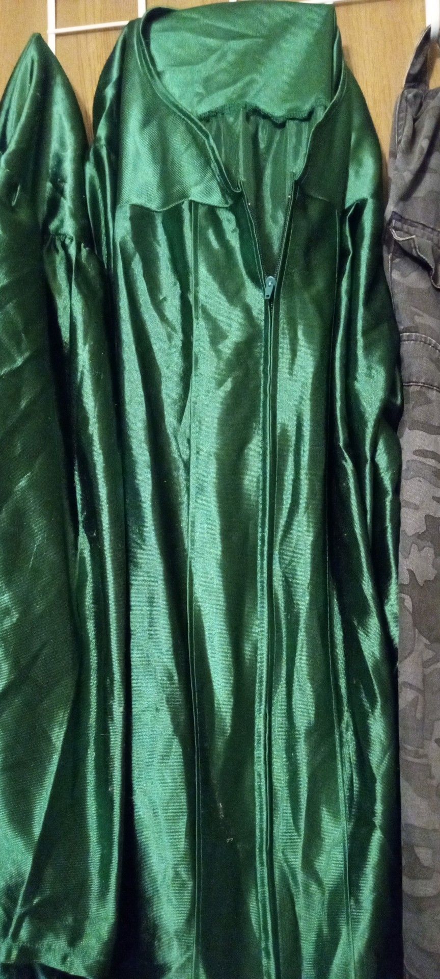 Green Graduation Gown (fragrance-free?)