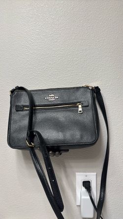 Black coach purse