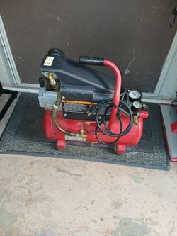 Craftsman red & black compressor