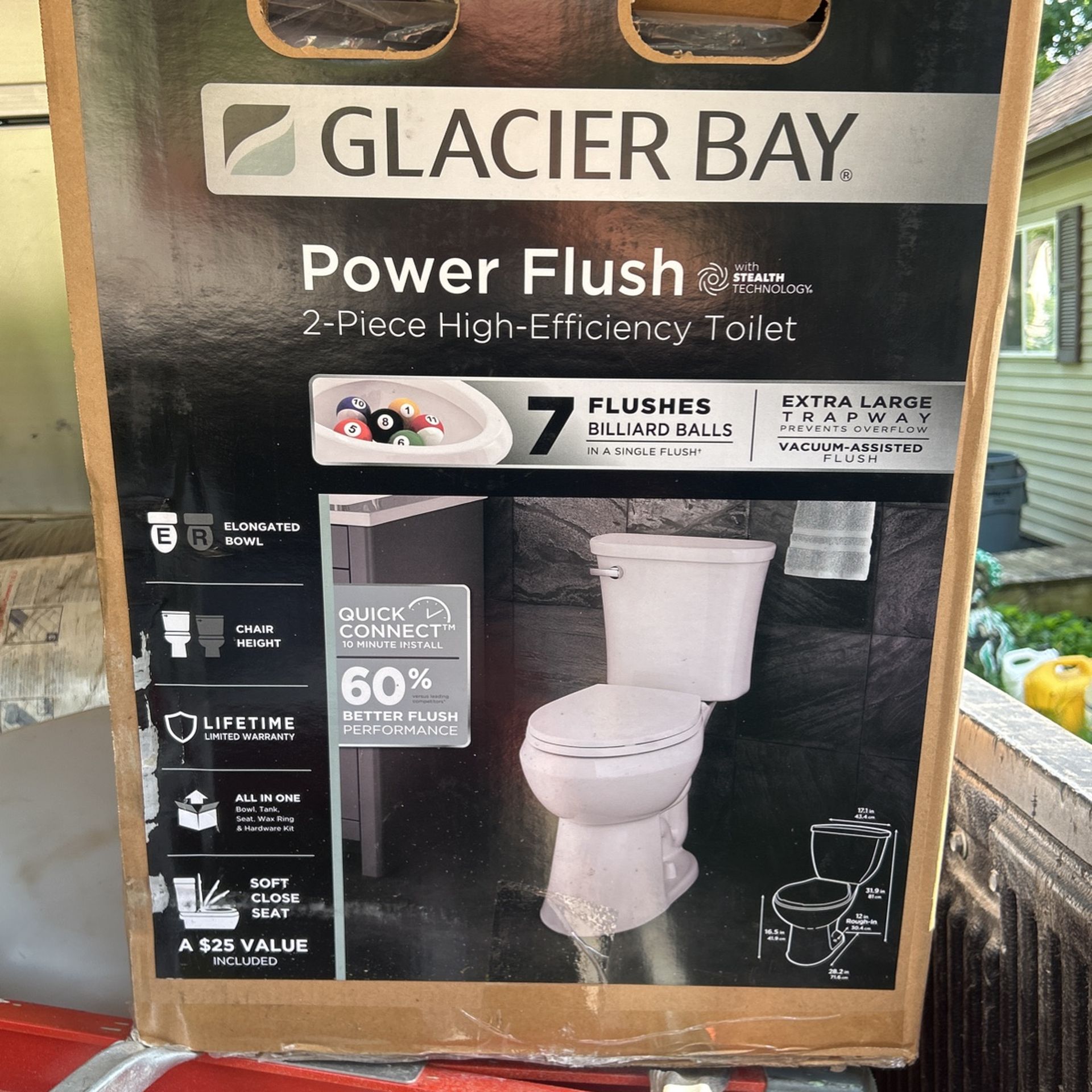 Brand New Toilet Free Installation