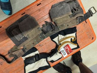 Old Leather Tool Belt + Husky New Tool Belt: Nice!