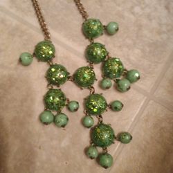 Gorgeous Hand Embellished Necklace And Bracelet