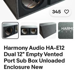 12 Inch Ported Sub Box (NEW)