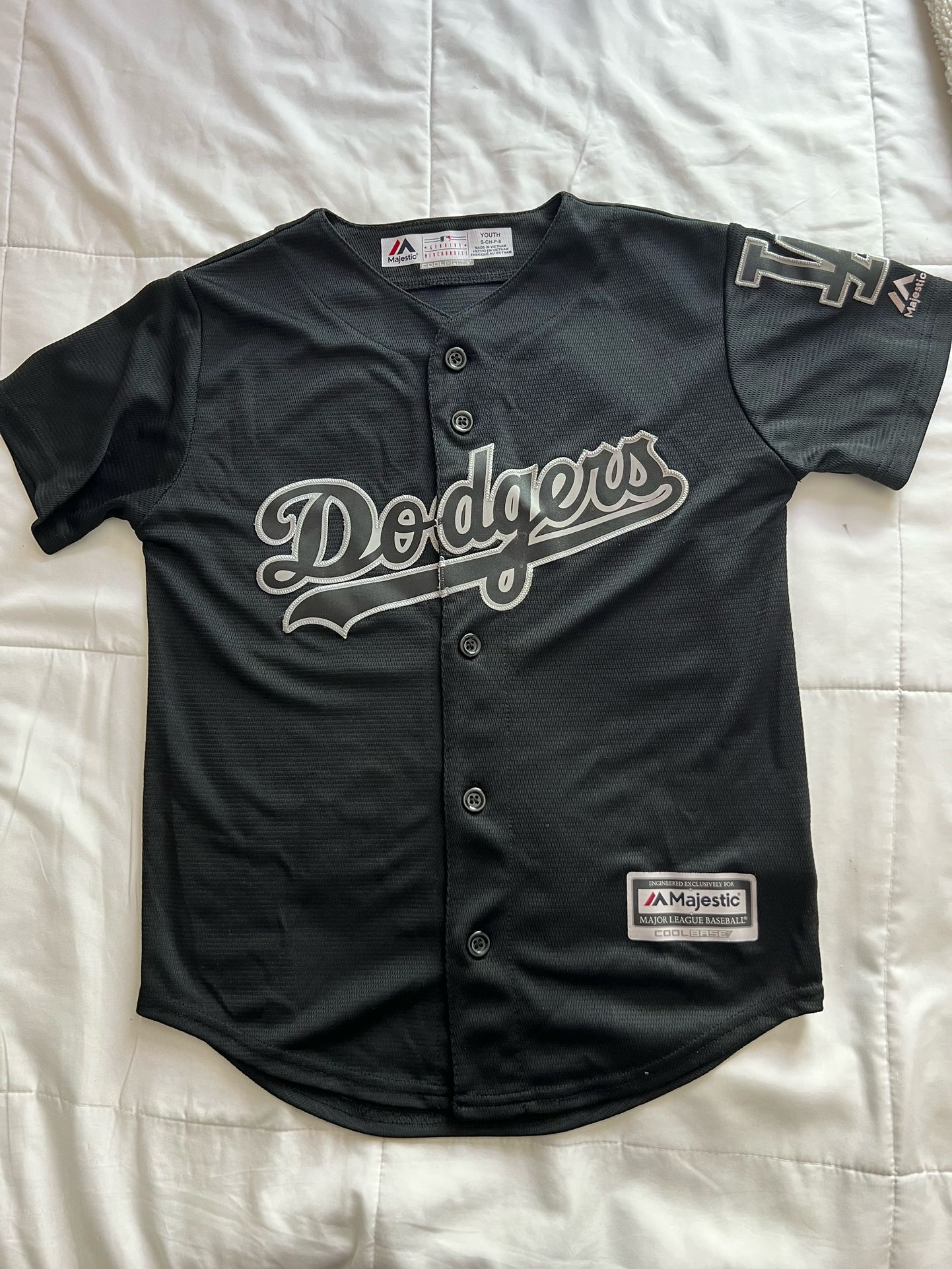 Youth Dodgers Majestic Jersey