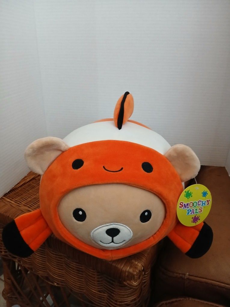 Nemo Plush....Large Super Soft Bear In Nemo Costume. NEW