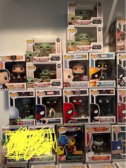 Pop figures $15 each figures