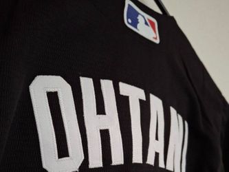 Black Los Angeles dodgers Shohei Ohtani jersey