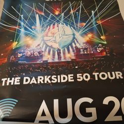 2022 Vinyl Print Pink Floyd 50th Anniversary Australia Show