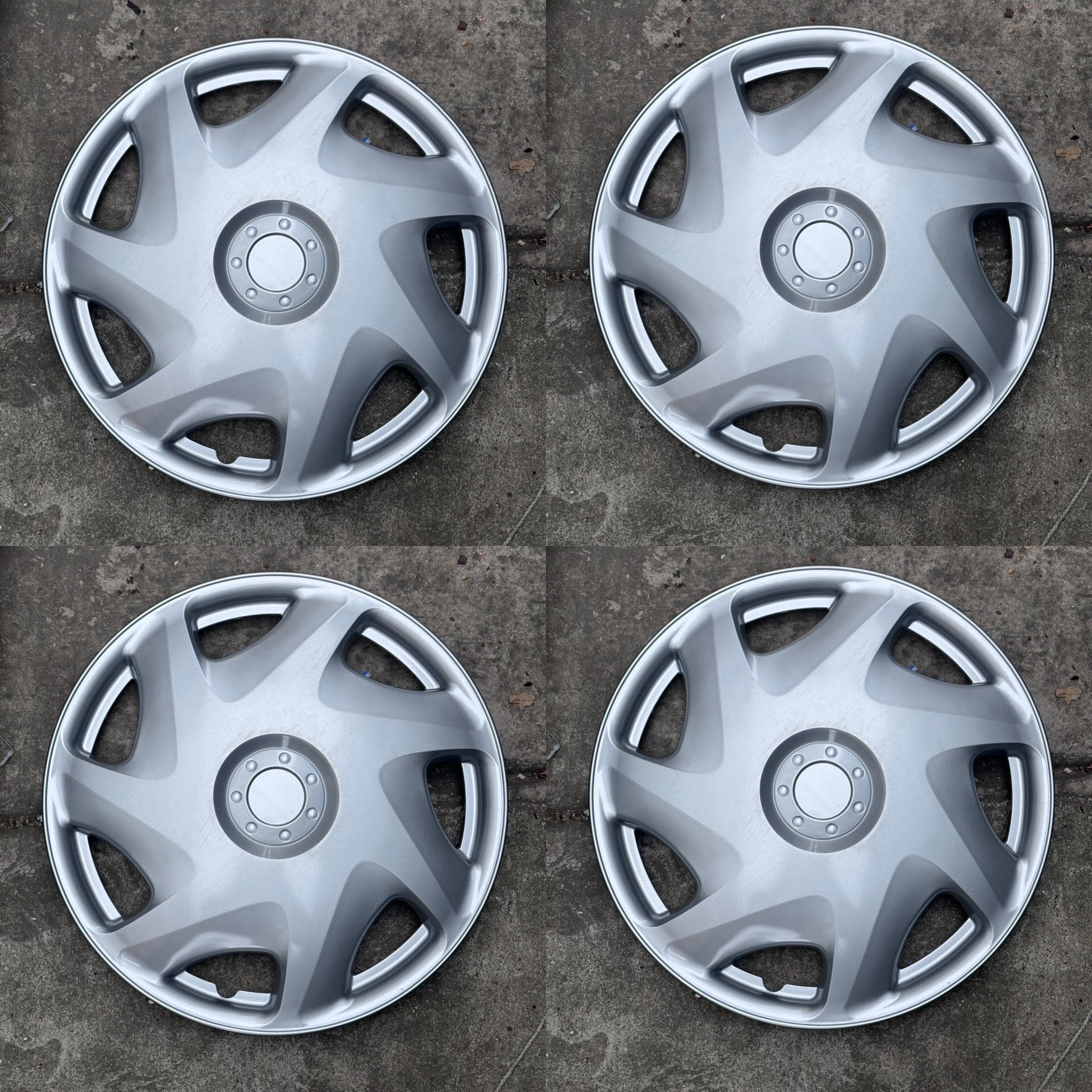 16” rim covers hubcaps universal fit set of 4pcs brand new firm price tapas de rin polveras 