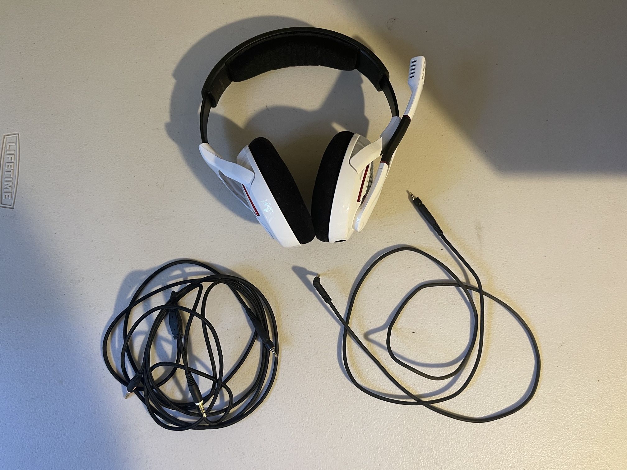 Rare Sennheiser Game One Gaming Headset - White