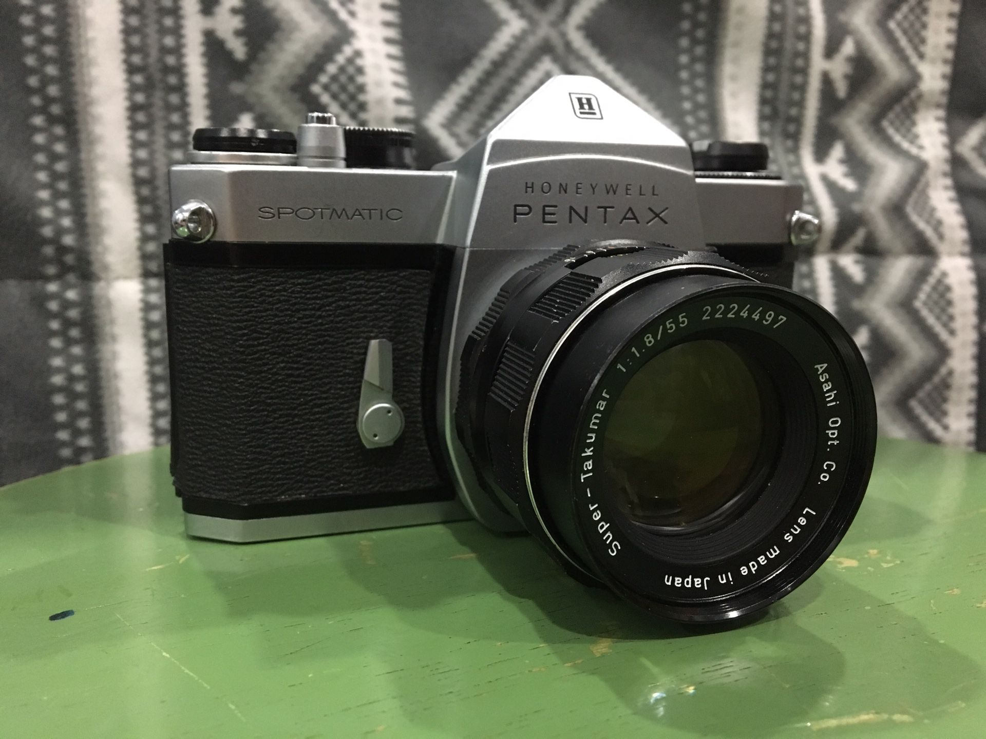 Vintage Honeywell Pentax Spotmatic Film Camera