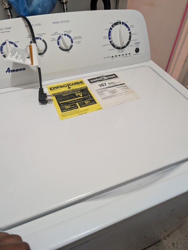 amana washer