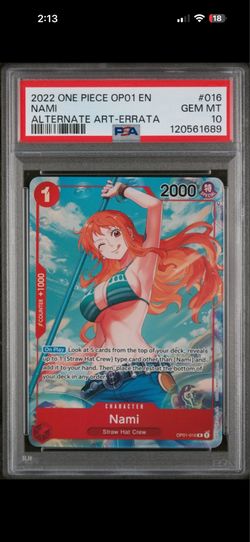 One Piece PSA 10 Nami