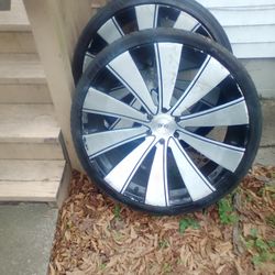 26" Rims Only  DUB Brand 