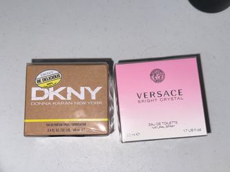 DKNY and VERSACE perfume both for $60