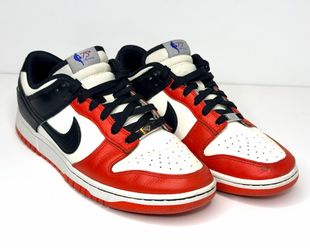 Nike Dunk Low EMB NBA 75th Anniversary Chicago Bulls DD3363-100 | Size 10