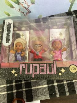 NEW Fisher-Price Little People RUPAUL Special Ed Drag Race Queen