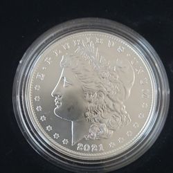 2021 Silver Morgan Dollar San Francisco