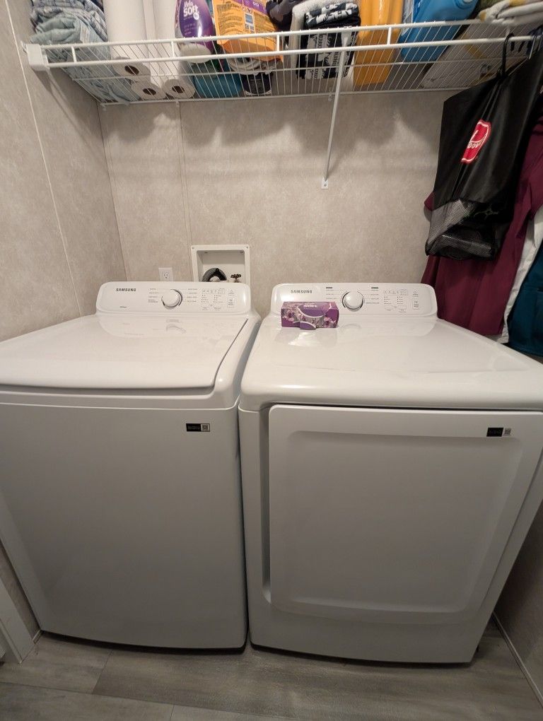 Washer And Dryer