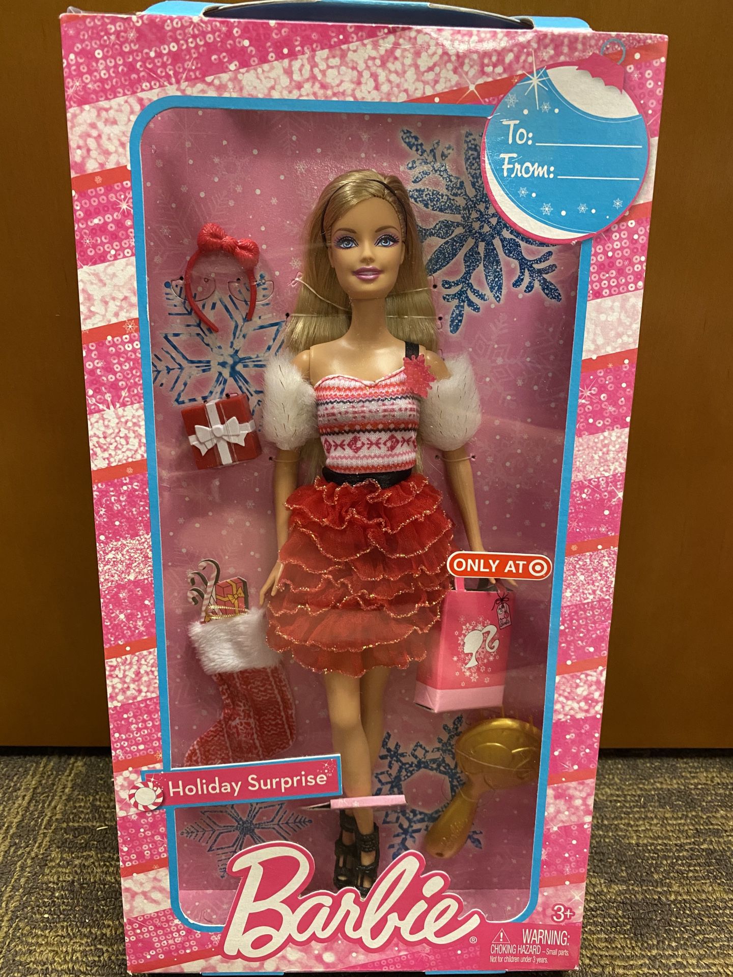 Target Holiday Surprise Barbie