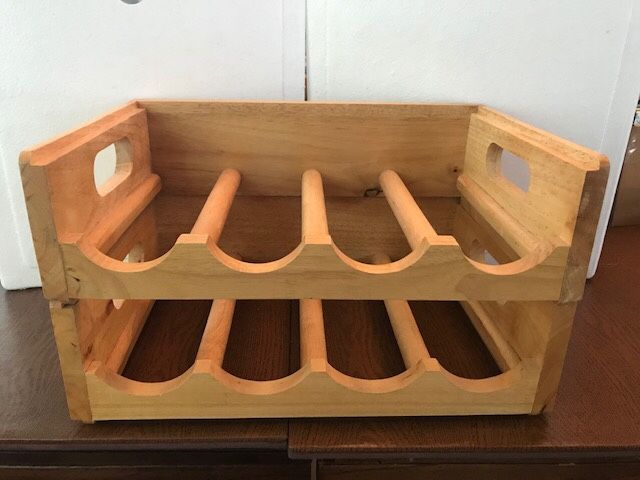 Stackable wine racks