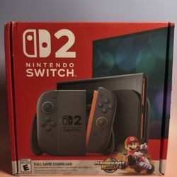 Nintendo Switch 2 Mario Kart World Bundle Brand New 