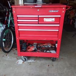 US General "Roll-Off" Tool Box, Tool Chest