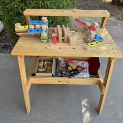 Melissa and Doug wood workbench