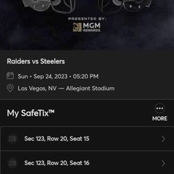 STEELERS @ RAIDERS