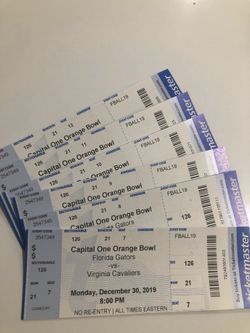 Orange bowl tickets