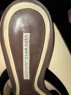Vera Wang Lavender Heeled Sandals