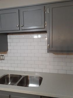 Kitchen cabinets