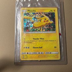 Sealed Pikachu McDonald’s Promo 2016
